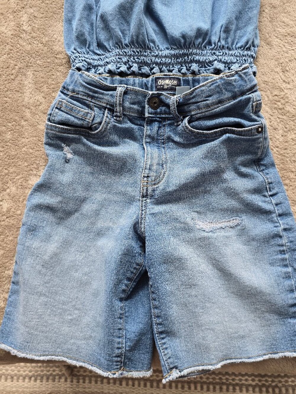 OSHKOSH washed Denim girls 8/8A shorts